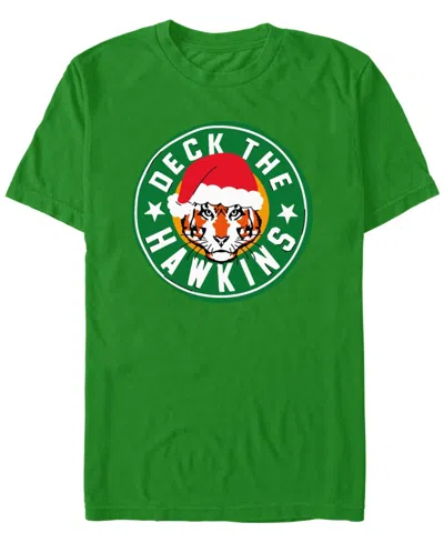Fifth Sun Men's Deck The Hawkins Short Sleeve T-shirt In Kelly
