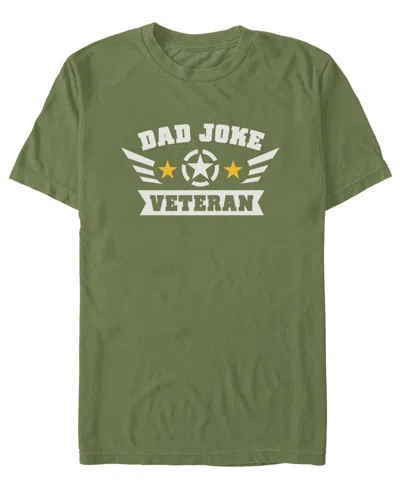 Fifth Sun Men's Dhadjoe King Retro-graphic Cotton T-shirt In Military Green