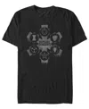 Fifth Sun Men's Disposable Delinquents Logos Short Sleeve T-shirt