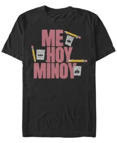 Fifth Sun Men's Doodlebobs Cubed Short Sleeve Crew T-shirt In Black