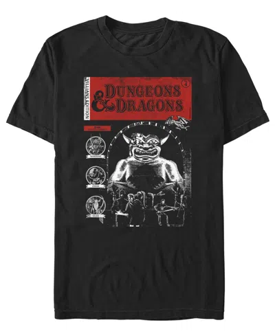 Fifth Sun Men's Dungeons & Dragons Graphic T-shirt In Black