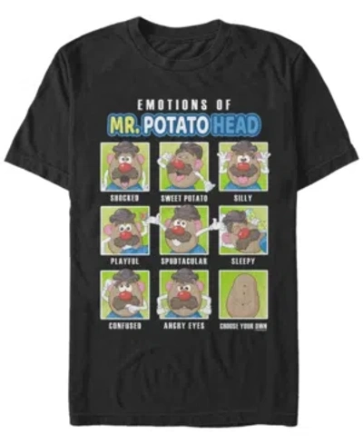 Fifth Sun Men's Expression Boxes Short Sleeve Crew T-shirt In Black