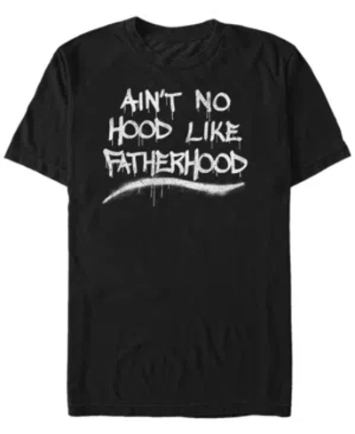 Fifth Sun Men's Fathers Hood Short Sleeve Crew T-shirt In Black