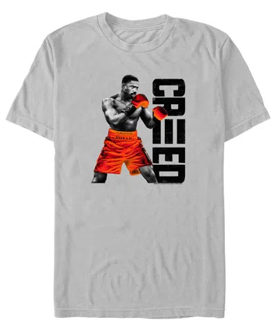 Fifth Sun Men's Fighter Stance Short Sleeve T-shirt In Silver