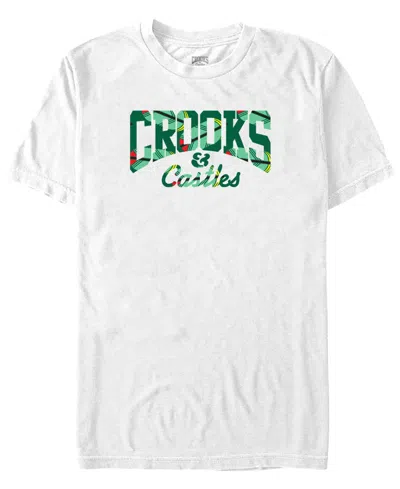 Fifth Sun Men's Filled Logo Short Sleeve T-shirt In White