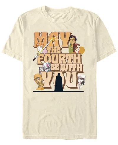 Fifth Sun Men's Fourth Empire Fate Short Sleeve T-shirt In Natural
