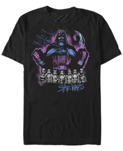 Fifth Sun Men's Front Line Short Sleeve Crew T-shirt In Black
