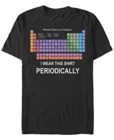 Fifth Sun Men's Generic Additude Wear Periodically Short Sleeve Crew T-shirt In Black