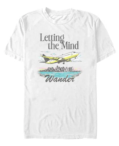 Fifth Sun Men's Generic Attitude Graphic T-shirt In White