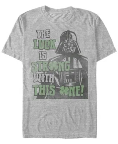 Fifth Sun Men's Good Luck Short Sleeve Crew T-shirt In Athletic Heather
