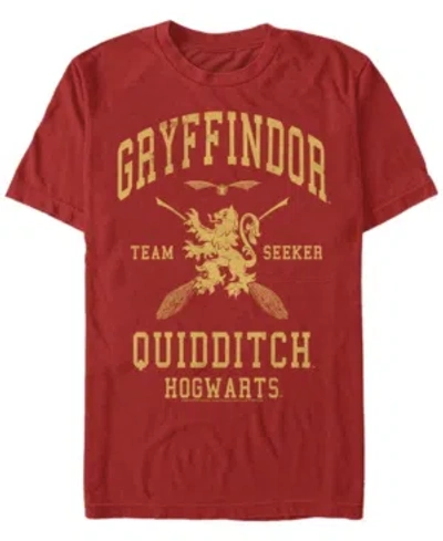 Fifth Sun Men's Gryffindor Seeker Short Sleeve Crew T-shirt In Red