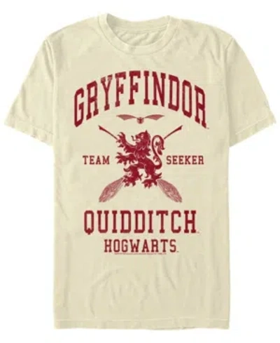 Fifth Sun Men's Gryffindor Seeker Short Sleeve Crew T-shirt In White
