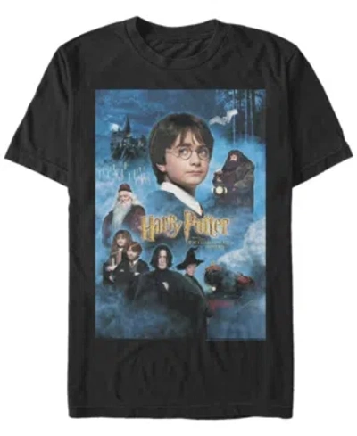 Fifth Sun Men's Harry Candles Poster Short Sleeve Crew T-shirt In Black
