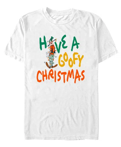 Fifth Sun Men's Have A Goofy Christmas Graphic T-shirt In White