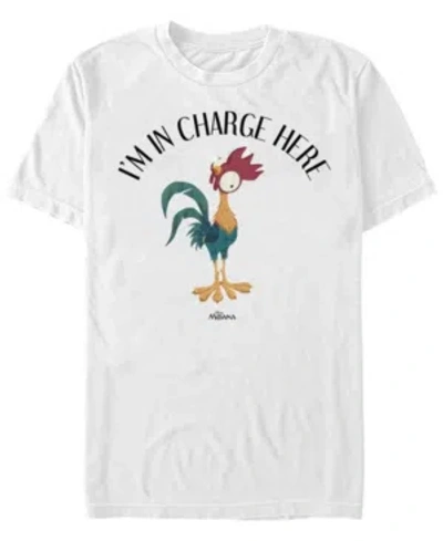 Fifth Sun Men's Hei Here Short Sleeve Crew T-shirt In White