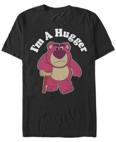 Fifth Sun Men's I'm A Hugger Short Sleeve Crew T-shirt In Black
