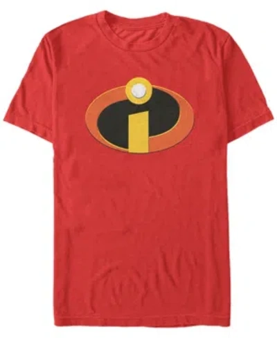 Fifth Sun Men's Incredible Logo Short Sleeve Crew T-shirt In Red