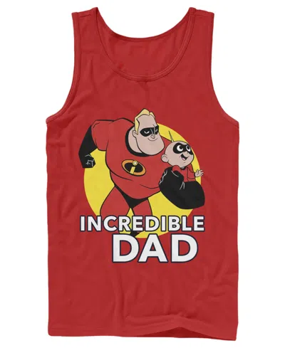 Fifth Sun Men's Incredibles Sleeveless Tank Top In Red