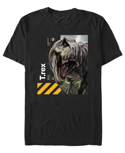 Fifth Sun Men's Jurassic World Rebirth Crewneck T-shirt In Black