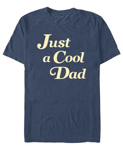 Fifth Sun Men's Just A Cool Dad Short-sleeve T-shirt In Blue