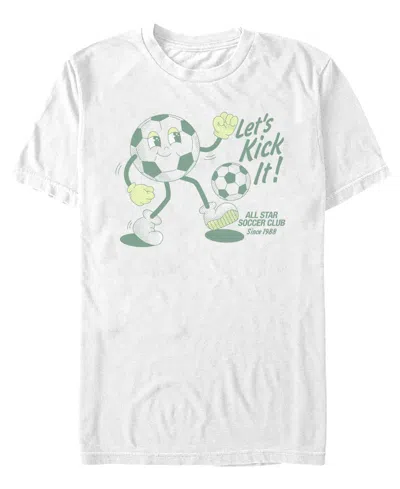 Fifth Sun Men's Kick It Graphic T-shirt In White