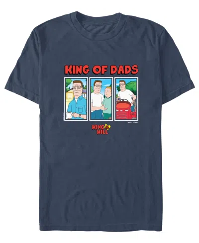 Fifth Sun Men's King Of Dads Short-sleeve T-shirt In Multi