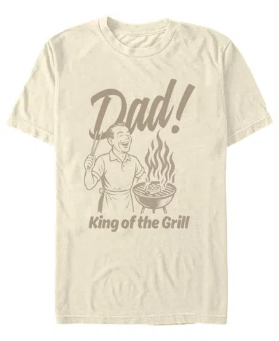 Fifth Sun Men's King Of The Grill Short-sleeve T-shirt In Neutral