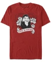 Fifth Sun Men's Love Savage Short Sleeve Crew T-shirt In Red