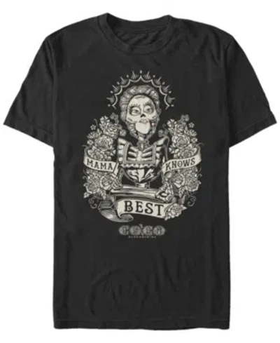 Fifth Sun Men's Mama Knows Short Sleeve Crew T-shirt In Black