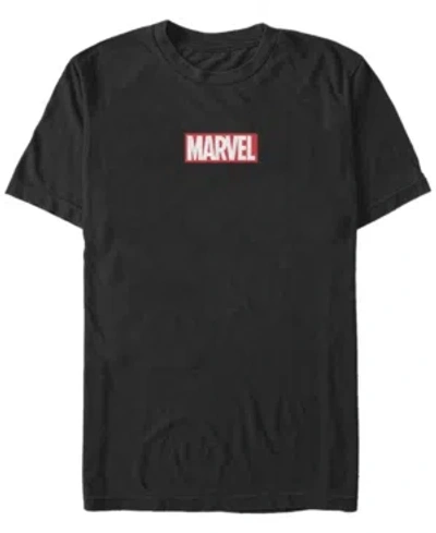 Fifth Sun Men's Marvel Brick Short Sleeve Crew T-shirt In Black