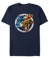 Fifth Sun Men's Marvel Fantastic Team Four Front Short Sleeve T-shirt
