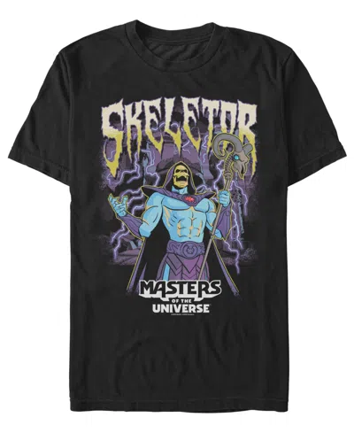 Fifth Sun Men's Masters Of The Universe Metaltor Back Graphic T-shirt In Black