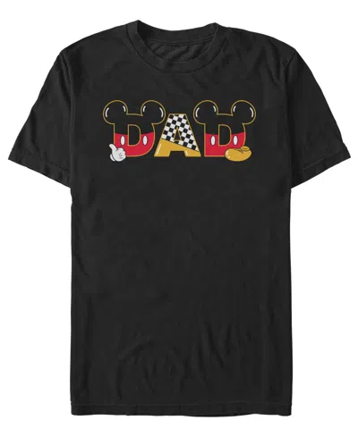 Fifth Sun Men's Mickey Dad Short-sleeve T-shirt In Black