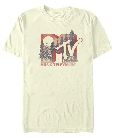 Fifth Sun Men's Mtv Redwood Short Sleeves T-shirt In Natural