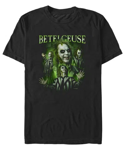 Fifth Sun Men's Multi Betelgeuse Short Sleeve T-shirt In Black