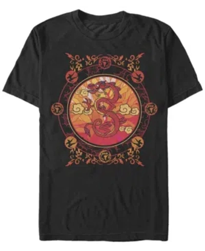 Fifth Sun Men's Mushu Love Short Sleeve Crew T-shirt In Black