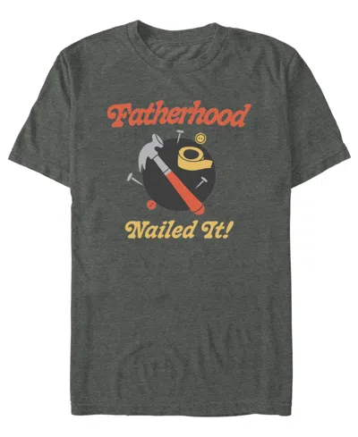 Fifth Sun Men's Nailed It Short-sleeve T-shirt In Gray