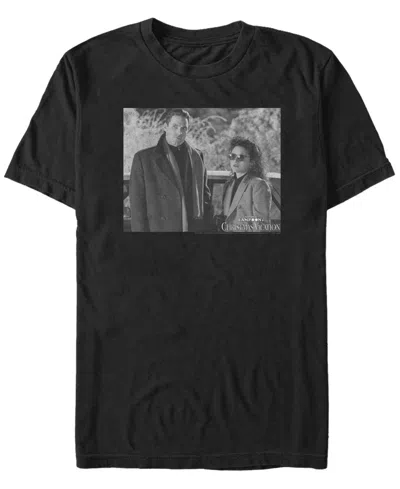 Fifth Sun Men's National Lampoon Christmas Vacation Todd Margo Short Sleeves T-shirt In Black