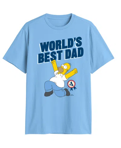 Fifth Sun Men's One Dad Bod Short-sleeve T-shirt In Blue