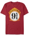 Fifth Sun Men's Ornate Platform Short Sleeve Crew T-shirt In Cardinal