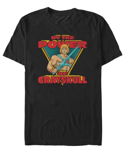Fifth Sun Men's Power Of Grayskull Graphic Short-sleeve T-shirt In Black