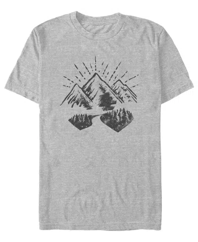 Fifth Sun Men's Printed Crewneck T-shirt In Gray