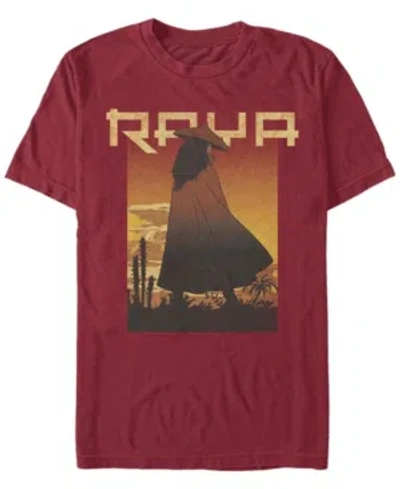 Fifth Sun Men's Raya Desert Short Sleeve Crew T-shirt In Cardinal