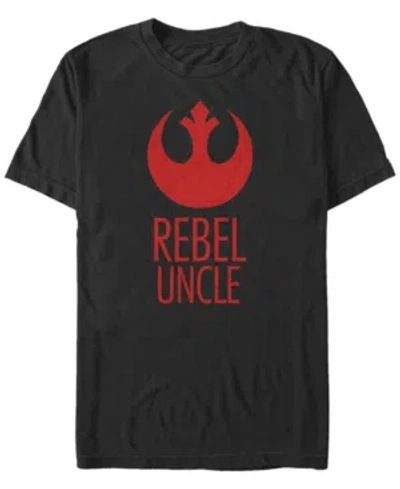 Fifth Sun Men's Rebel Uncle Short Sleeve Crew T-shirt In Black