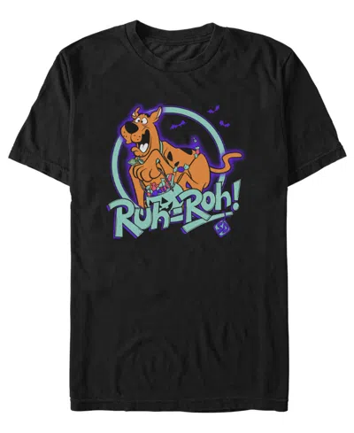 Fifth Sun Men's Scooby Doo Graphic T-shirt In Black