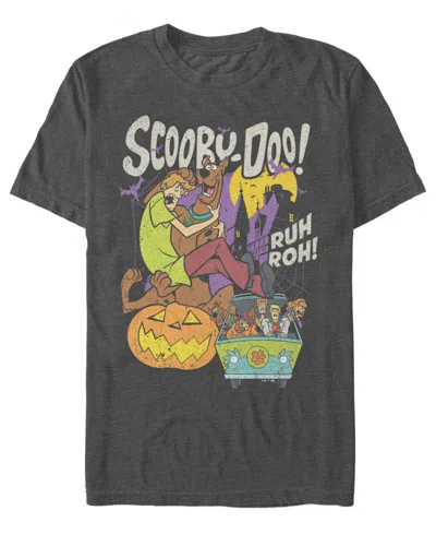 Fifth Sun Men's Scooby Doo Graphic T-shirt In Gray