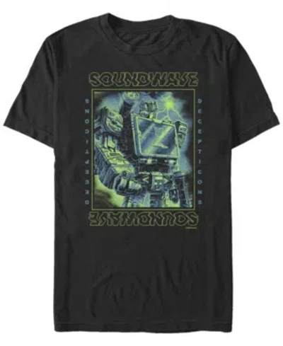 Fifth Sun Men's Soundwave Short Sleeve Crew T-shirt In Black