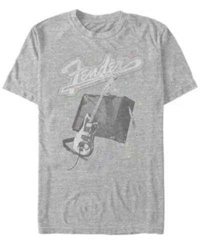 Fifth Sun Men's Space Fender Short Sleeve Crew T-shirt In Athletic Heather