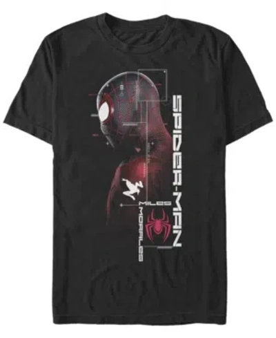 Fifth Sun Men's Spidey Specs Short Sleeve Crew T-shirt In Black