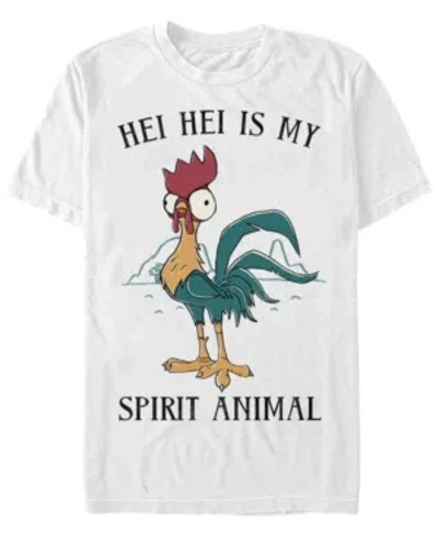 Fifth Sun Men's Spirit Animal Short Sleeve Crew T-shirt In White